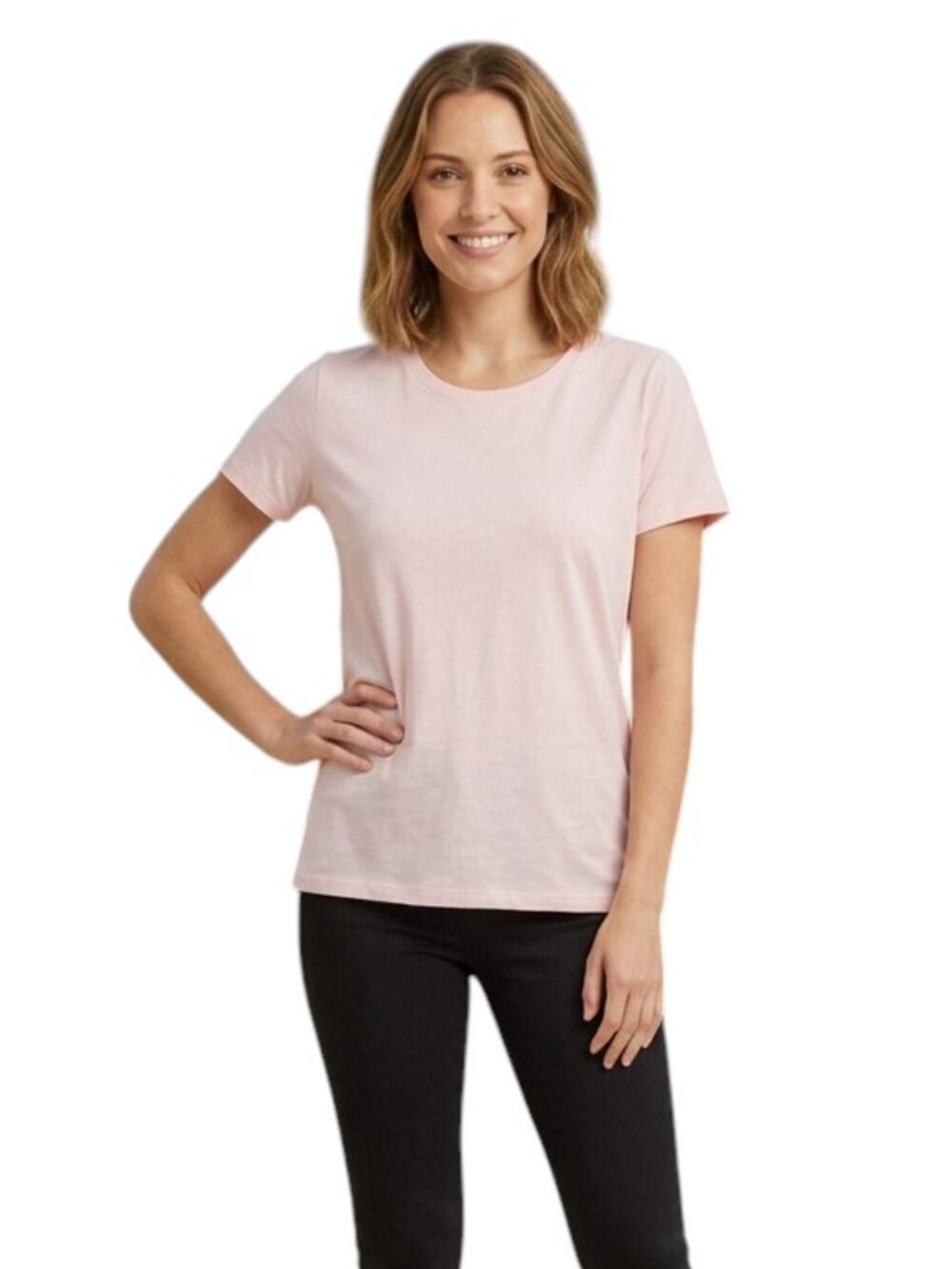 Vera Bradley Pink Lady Cadence Essential Tee Top, S